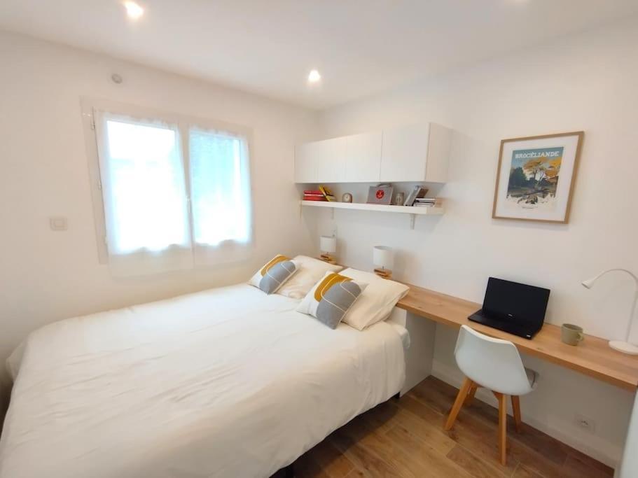 Logement Au Calme Avec Jardin Proche De Vannes Elven Exteriör bild