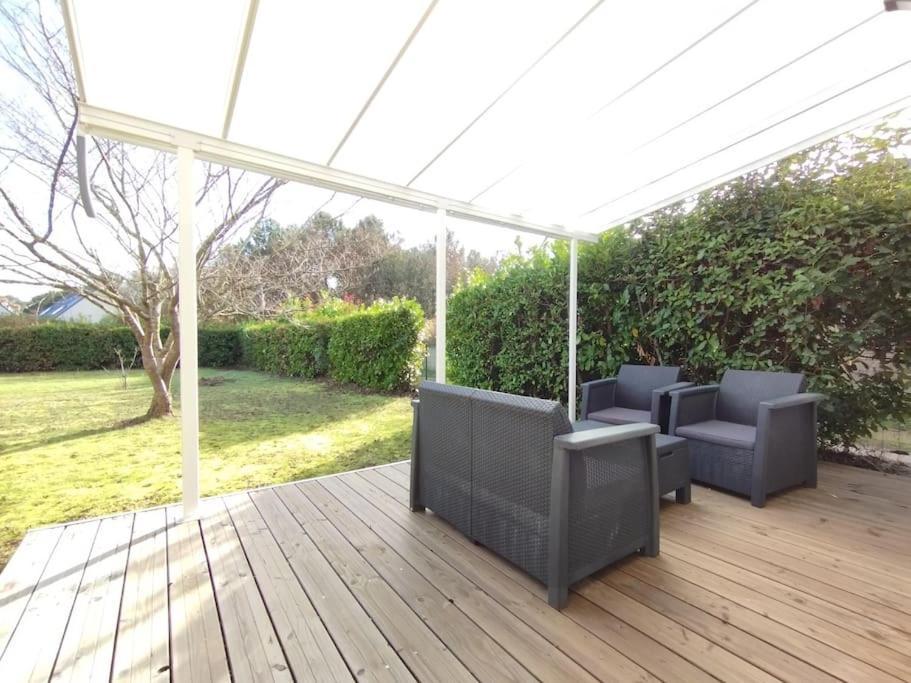 Logement Au Calme Avec Jardin Proche De Vannes Elven Exteriör bild